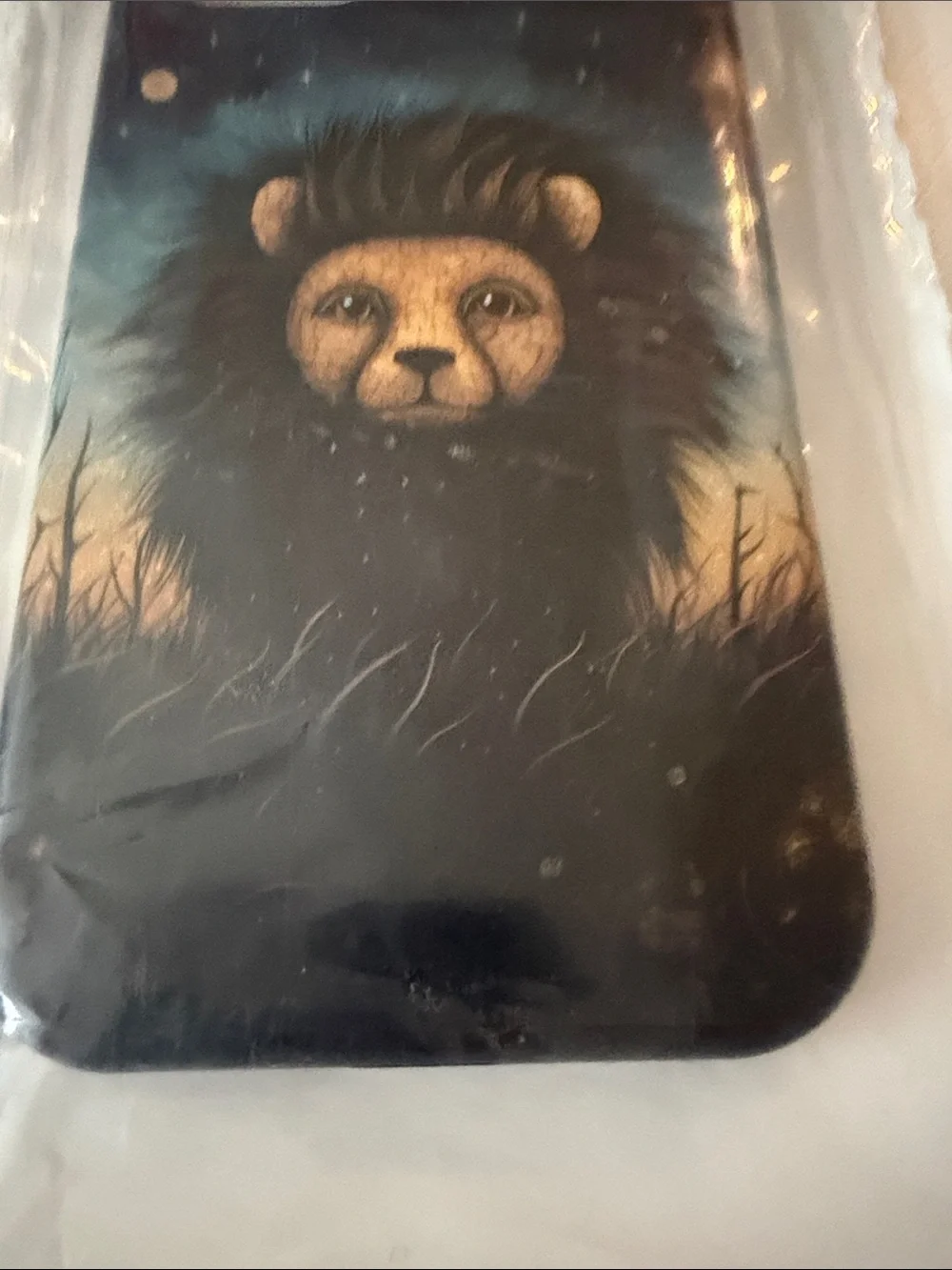 Black Lion Graphic Phone Case - Unbranded Stylish Protection